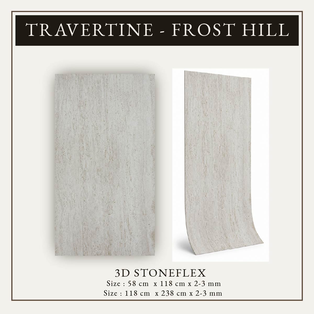 TRAVERTINE FROST HILL